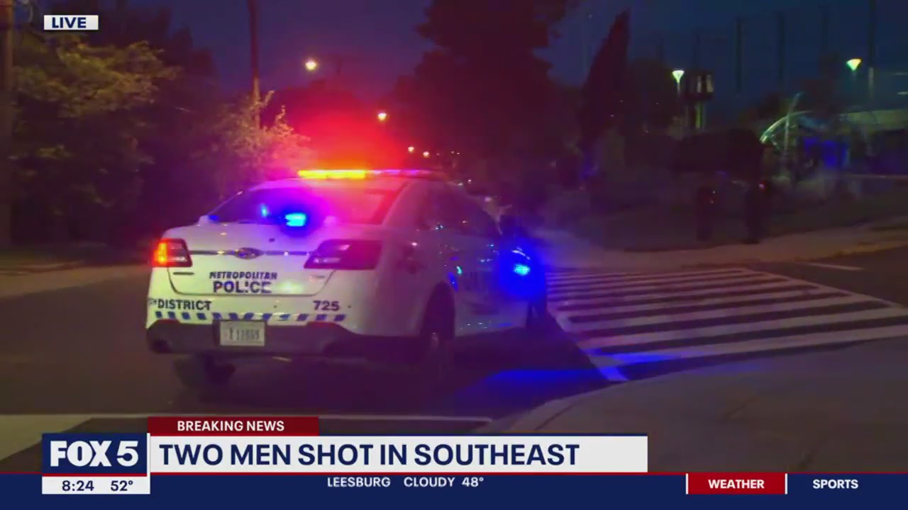 2 men shot in Southeast DC, police say | FOX 5 DC