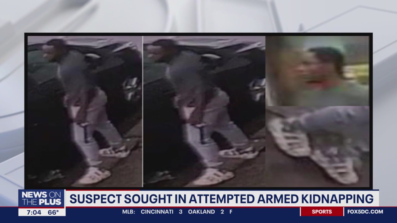 Suspect sought in attempted armed kidnapping | FOX 5 DC