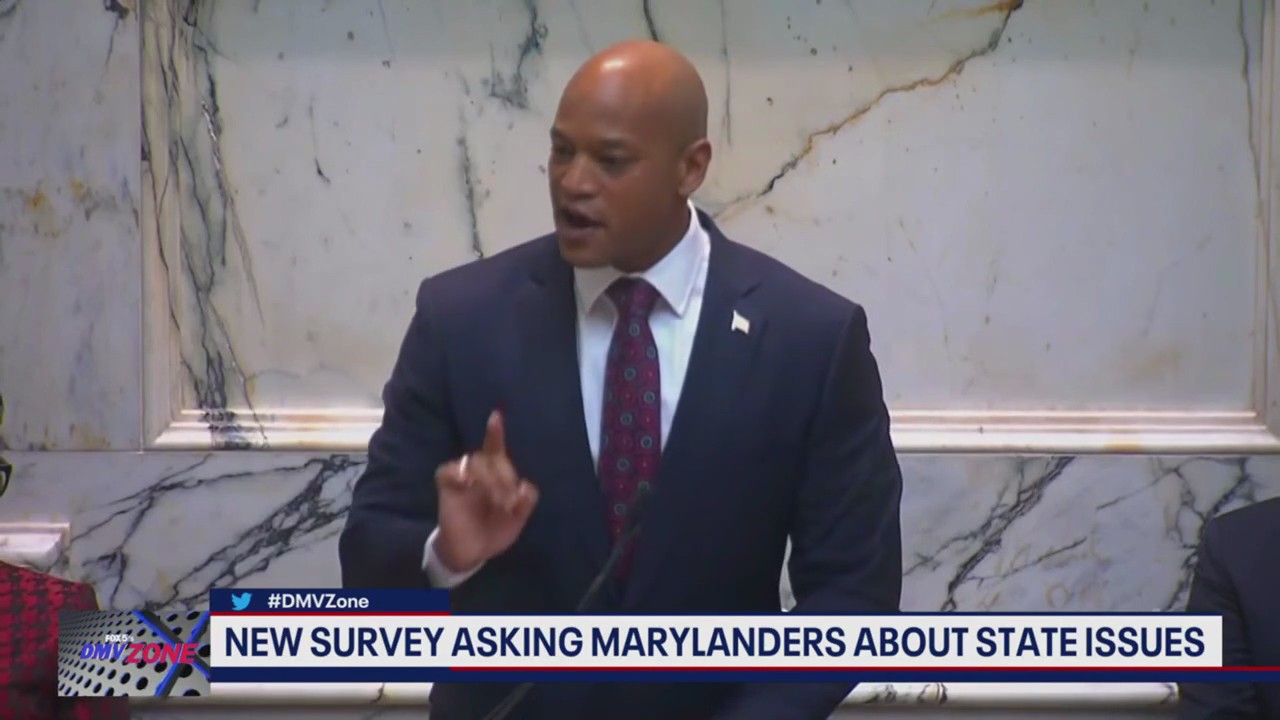 New survey on Marylander's thoughts on Gov. Wes Moore