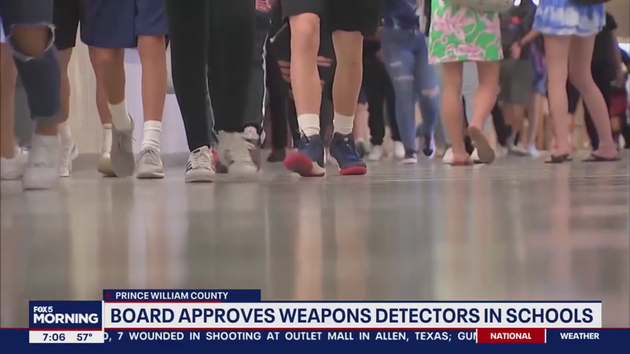 Prince William County approves weapons detectors in schools | FOX 5 DC