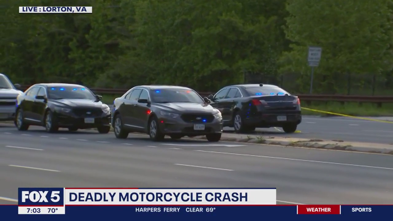 Deadly motorcycle crash in Fairfax County | FOX 5 DC