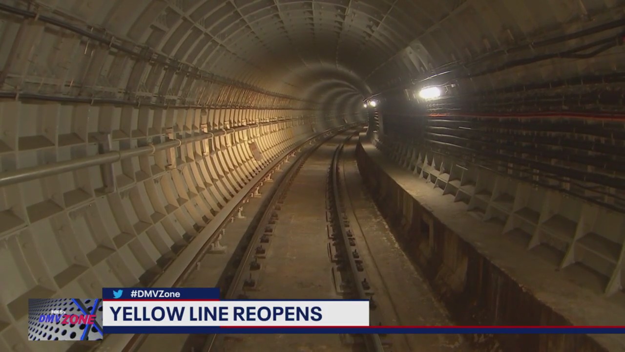 Yellow Line reopens for DC, Virginia commuters