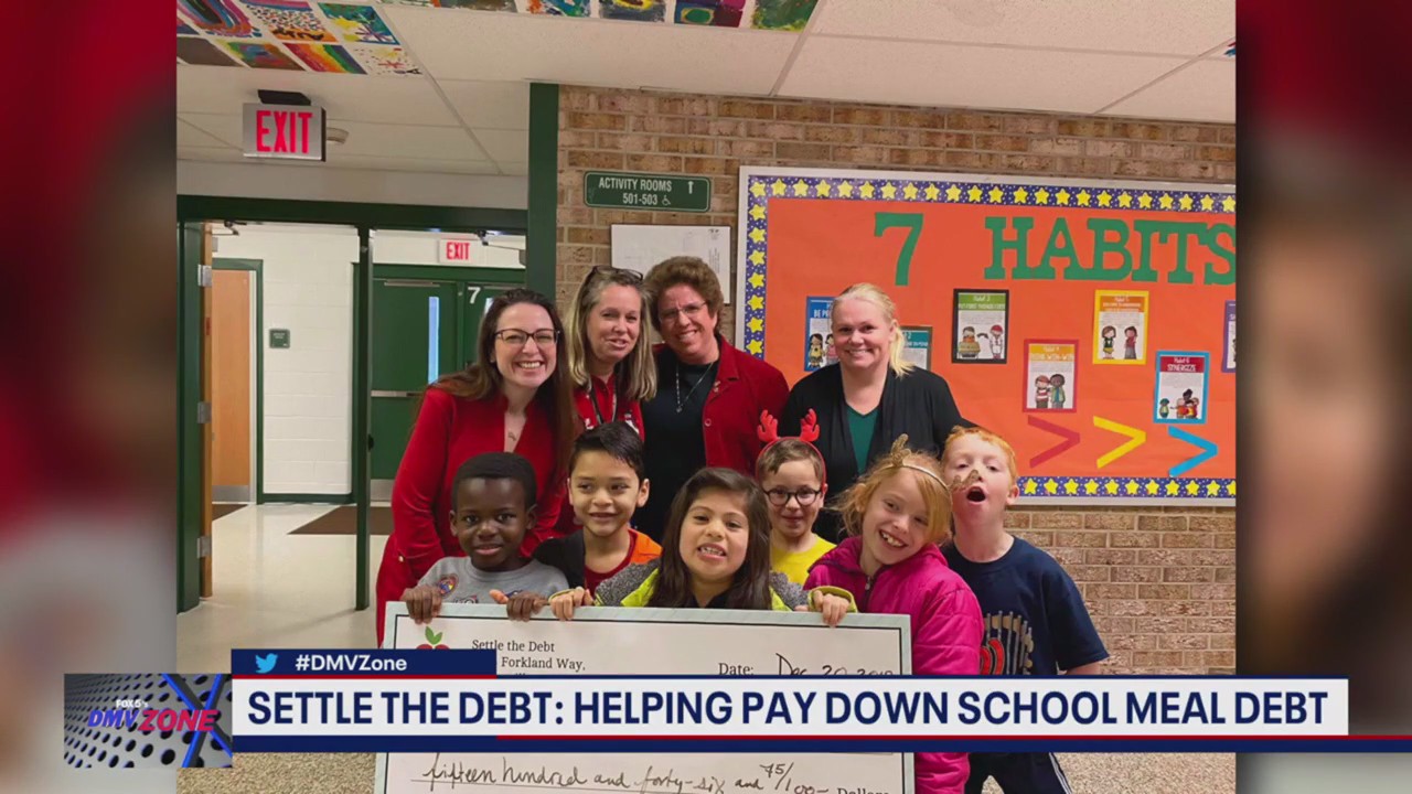 Helping pay down school meal debt
