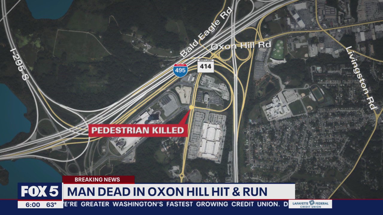 Man dead after struck by vehicle in Oxon Hill | FOX 5 DC