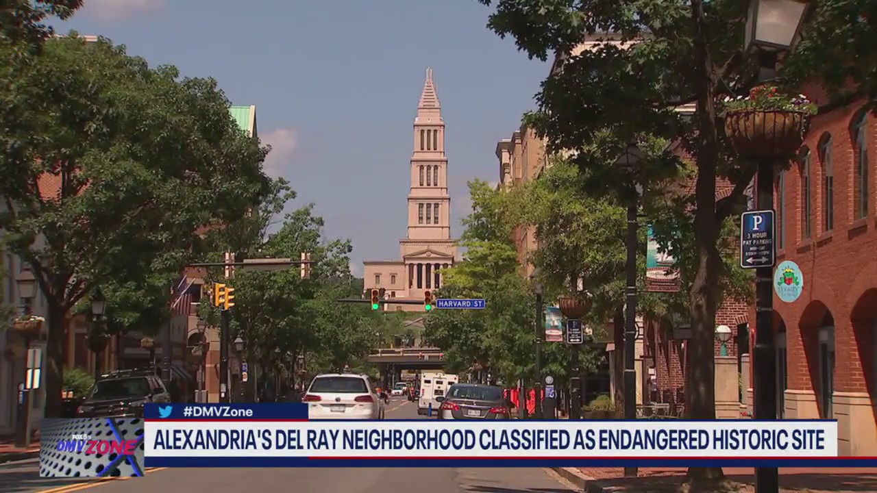 One Alexandria neighborhood classified as endangered historic site