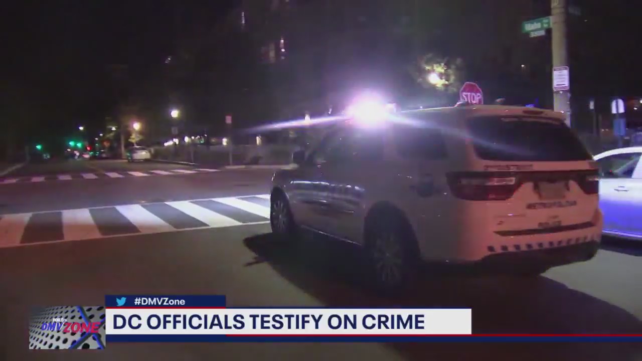 DC officials testify on crime
