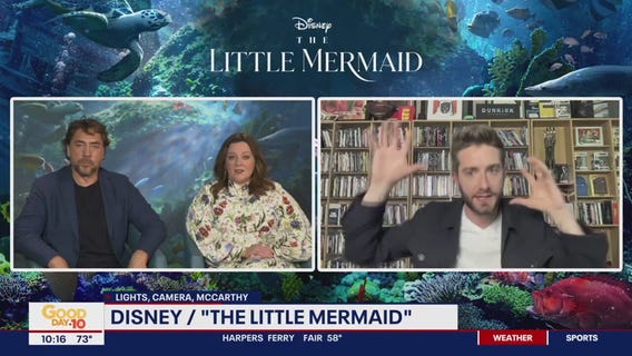 Bardem, McCarthy talk 'The Little Mermaid'