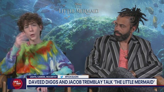 Tremblay, Diggs talk 'The Little Mermaid'