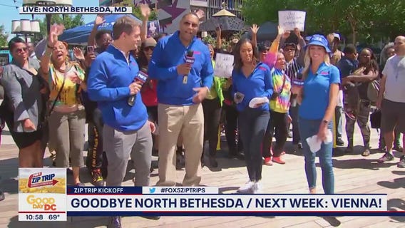 Saying goodbye from North Bethesda!