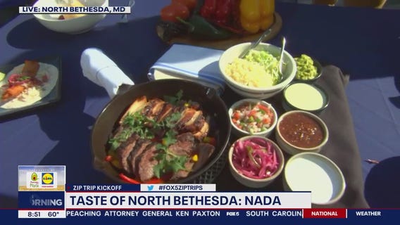 Gourmet Mexican dishes at Nada in North Bethesda