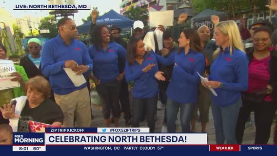 Celebrating start of 2023 FOX 5 Zip Trips!