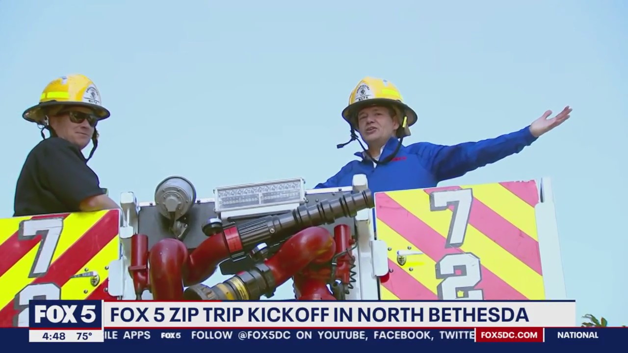 FOX 5 Zip Trip kicks off in North Bethesda | FOX 5 DC
