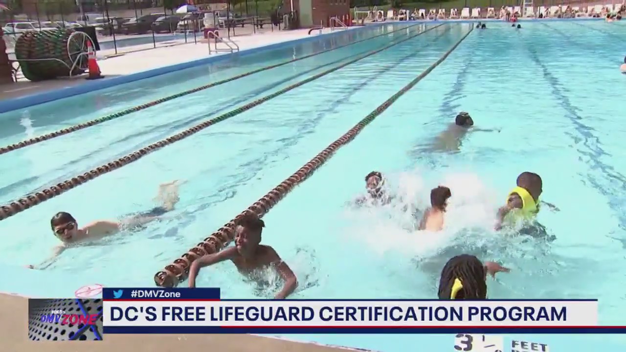 Get your lifeguard certification for free in DC