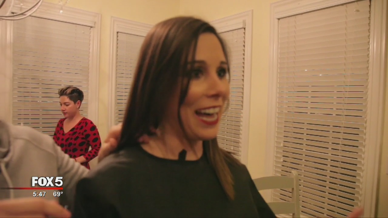 Georgia mom kicks off cancer fight with a party