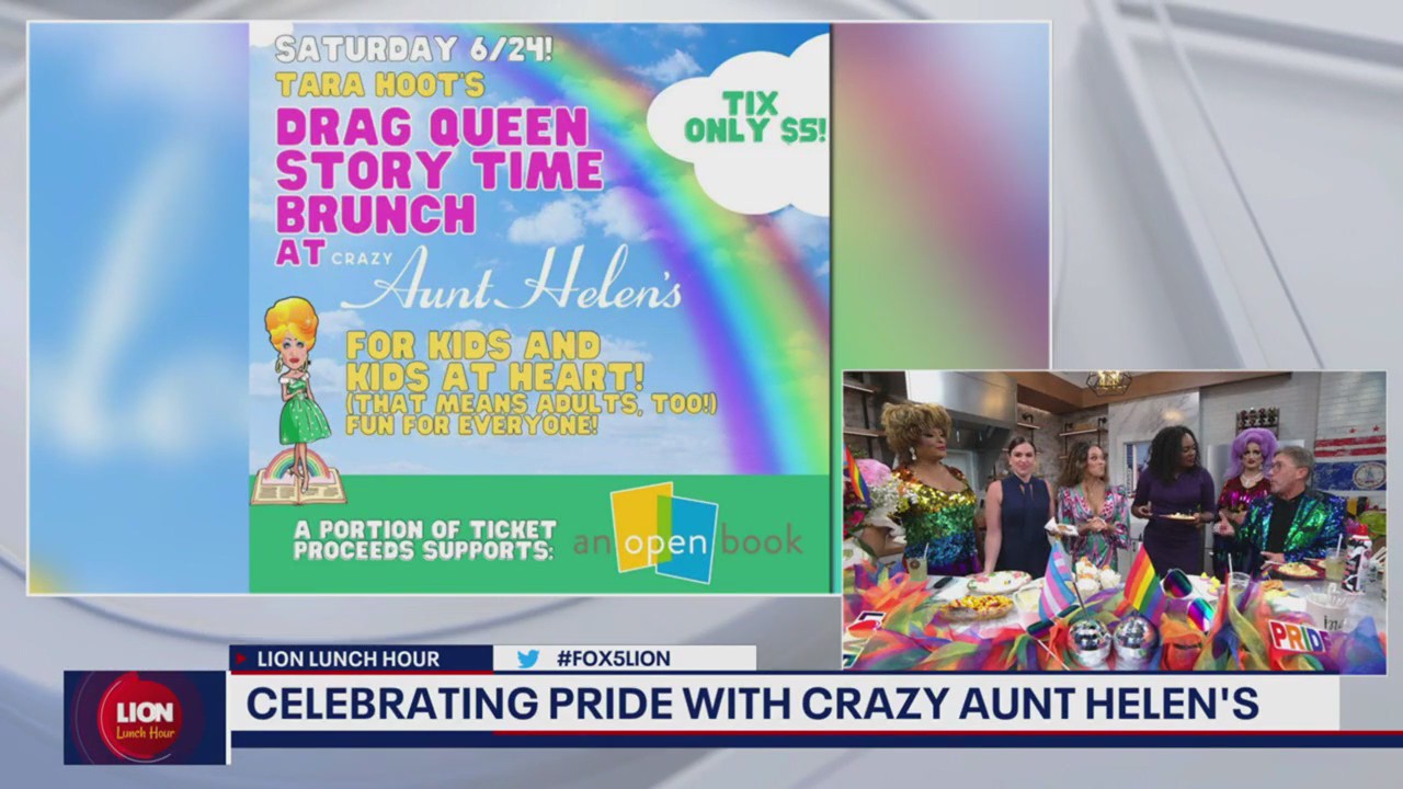 Crazy Aunt Helen's on the first day of Pride!