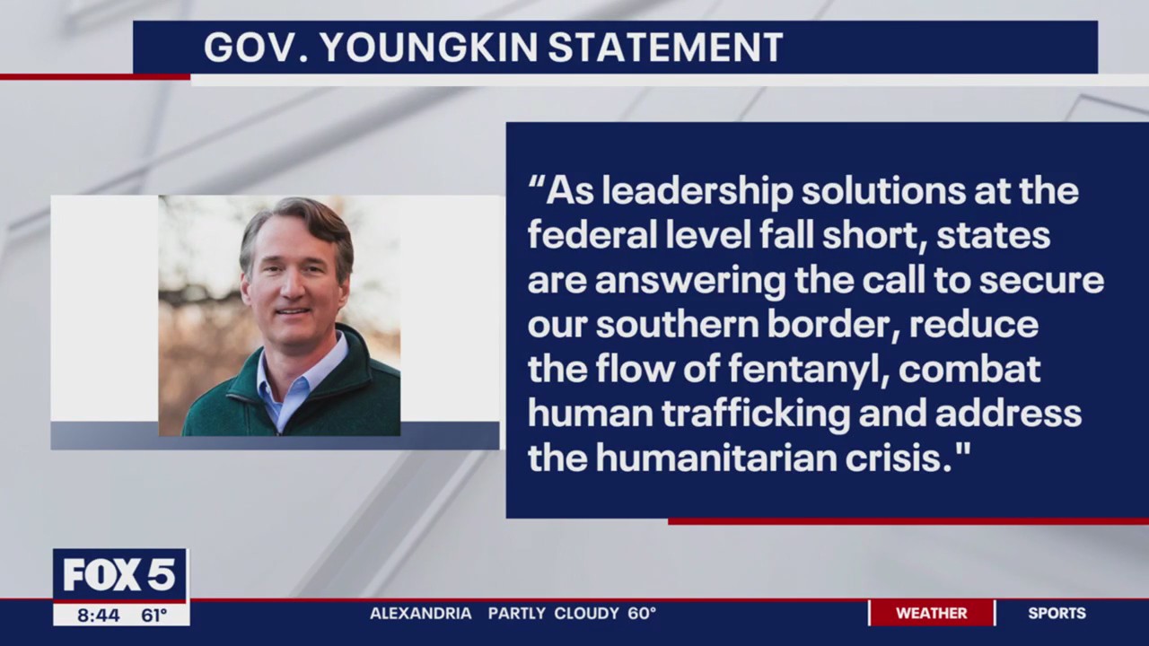 VA Gov. to send national guard troops to Texas border