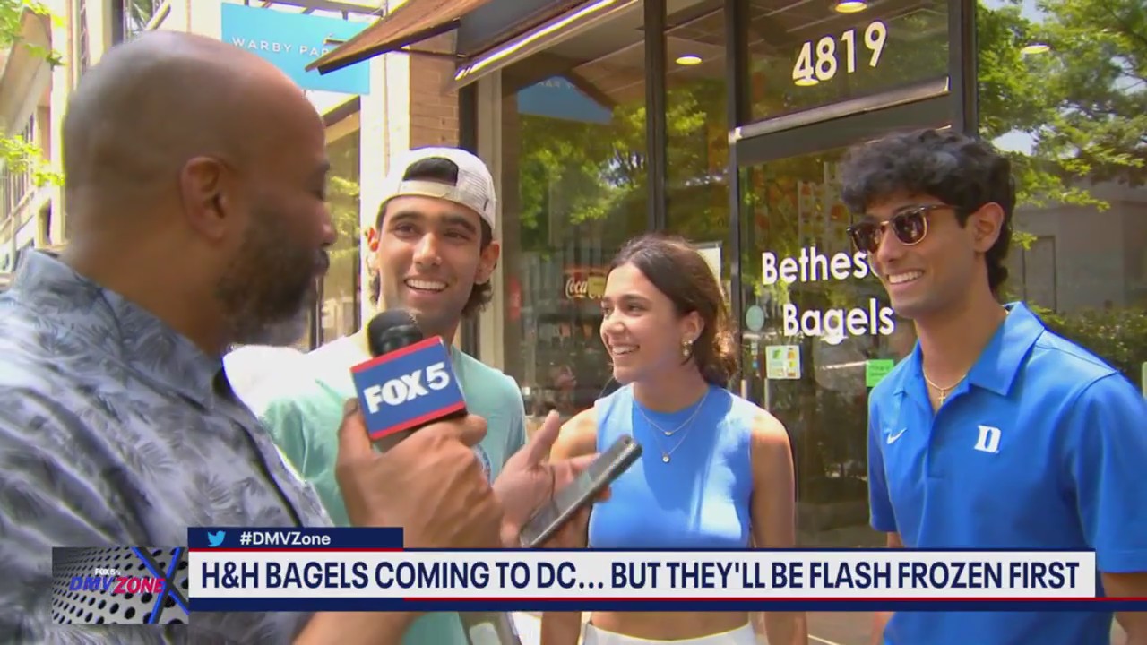 NYC bagels coming to DC...but they'll be flash frozen