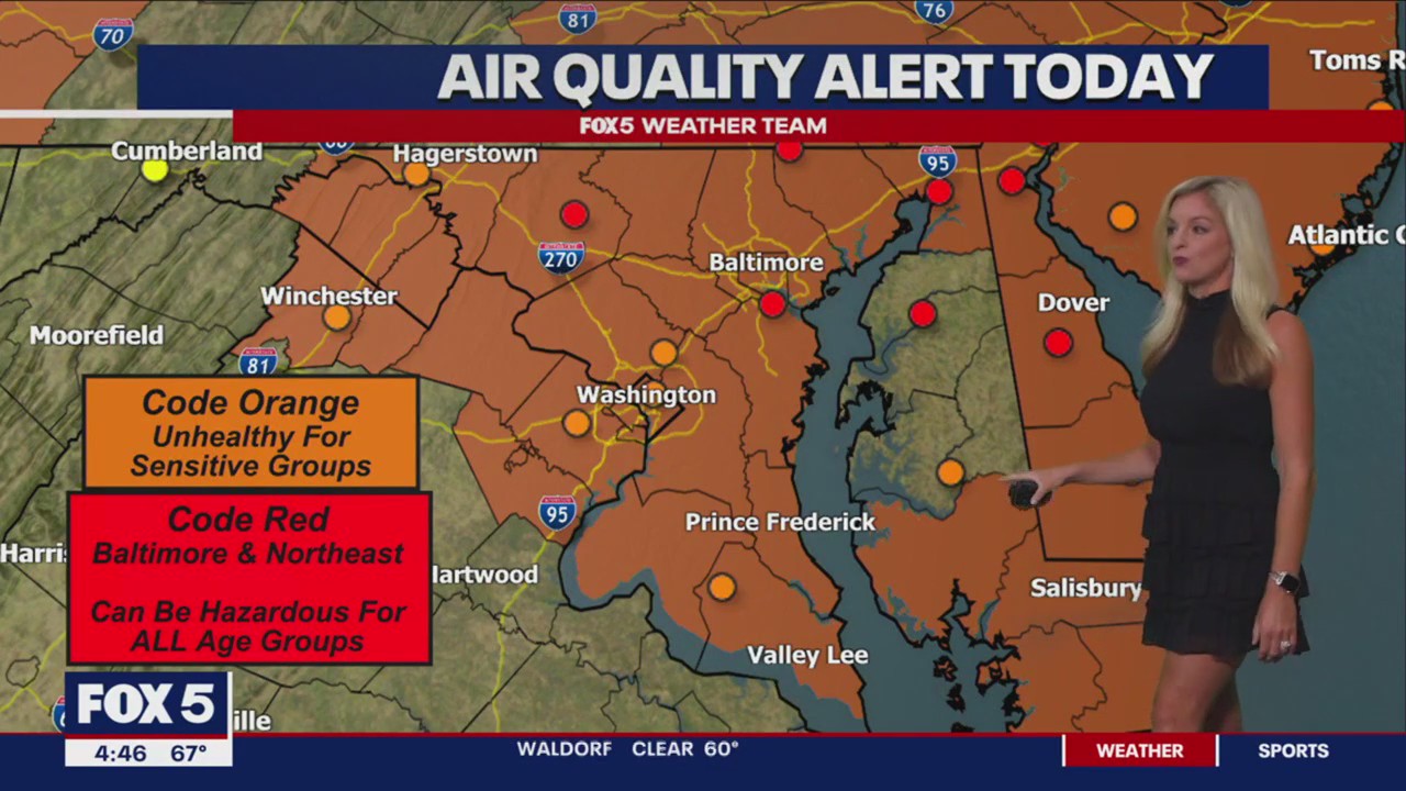 FOX 5 Weather forecast for Wednesday, June 7