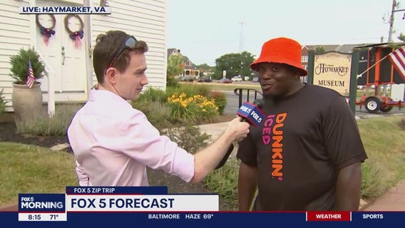 Waking up with Dunkin' in Haymarket