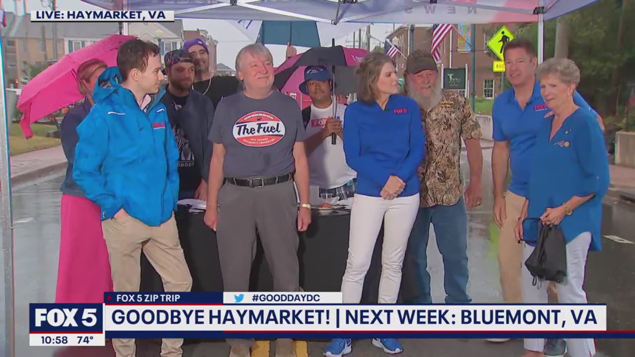 Saying goodbye from Haymarket!