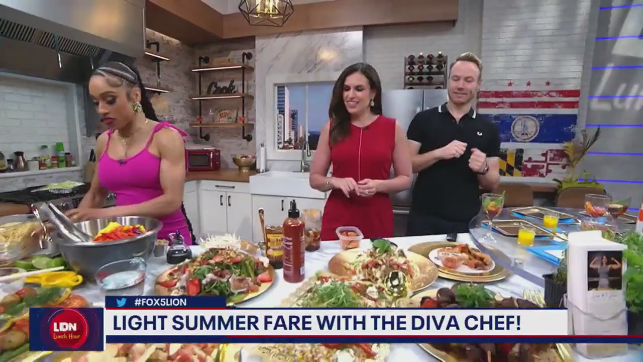 Light summer fare with Elise the Diva Chef!
