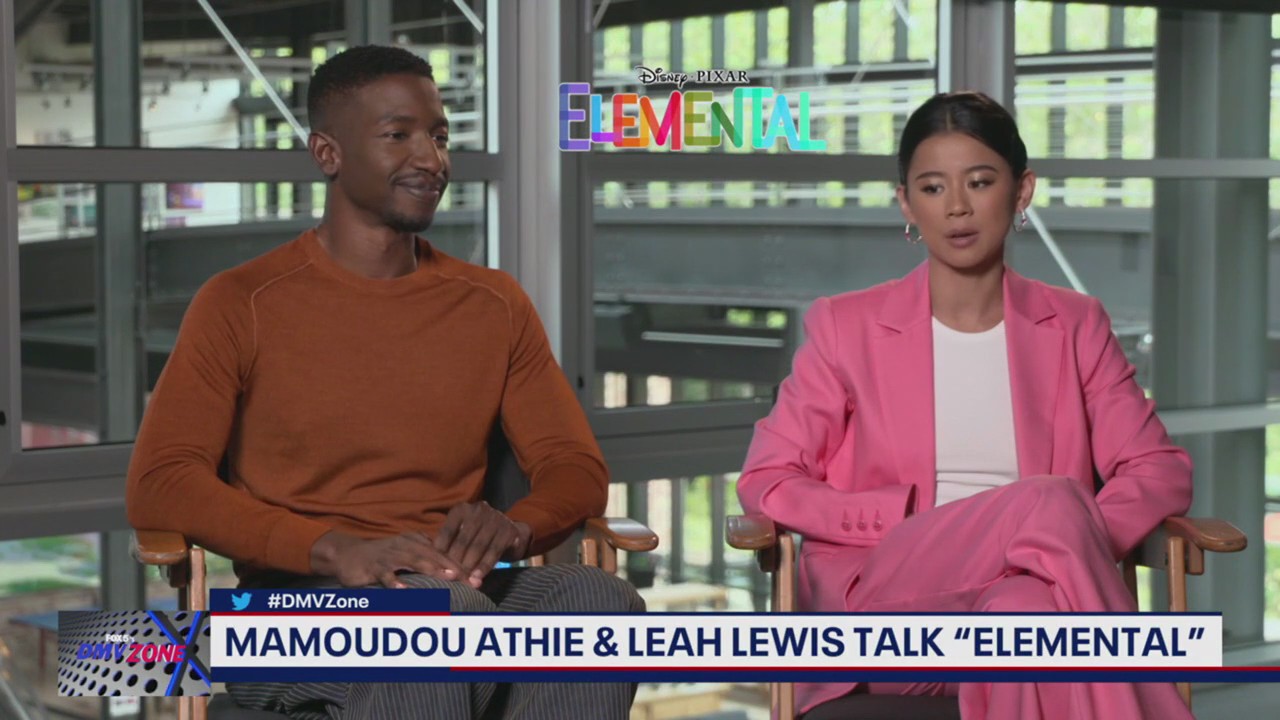 FOX 5's Kevin McCarthy visits Pixar Studios Campus to talk all things "Elemental"