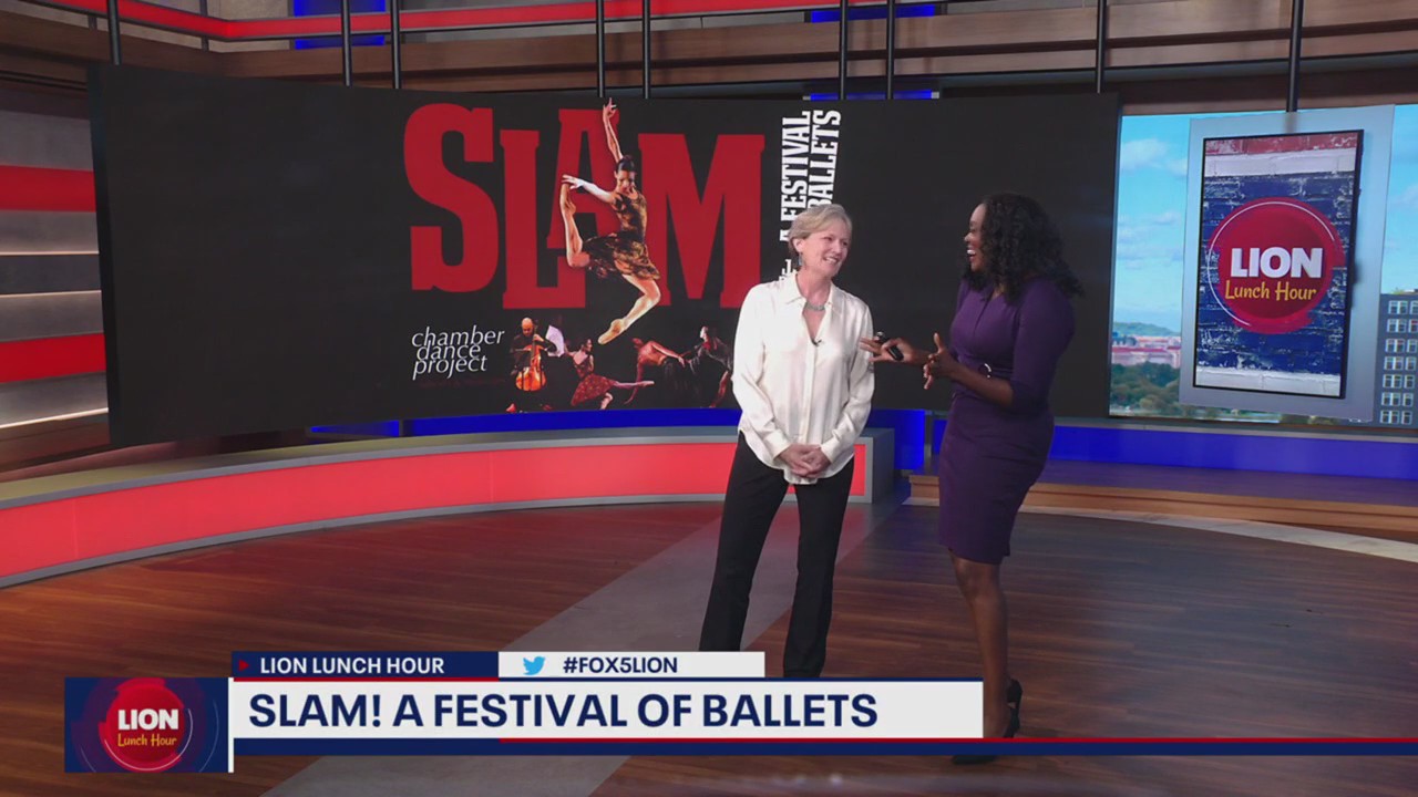 Slam! A festival of ballets drops by the LION Lunch Hour and shows us some of their moves.