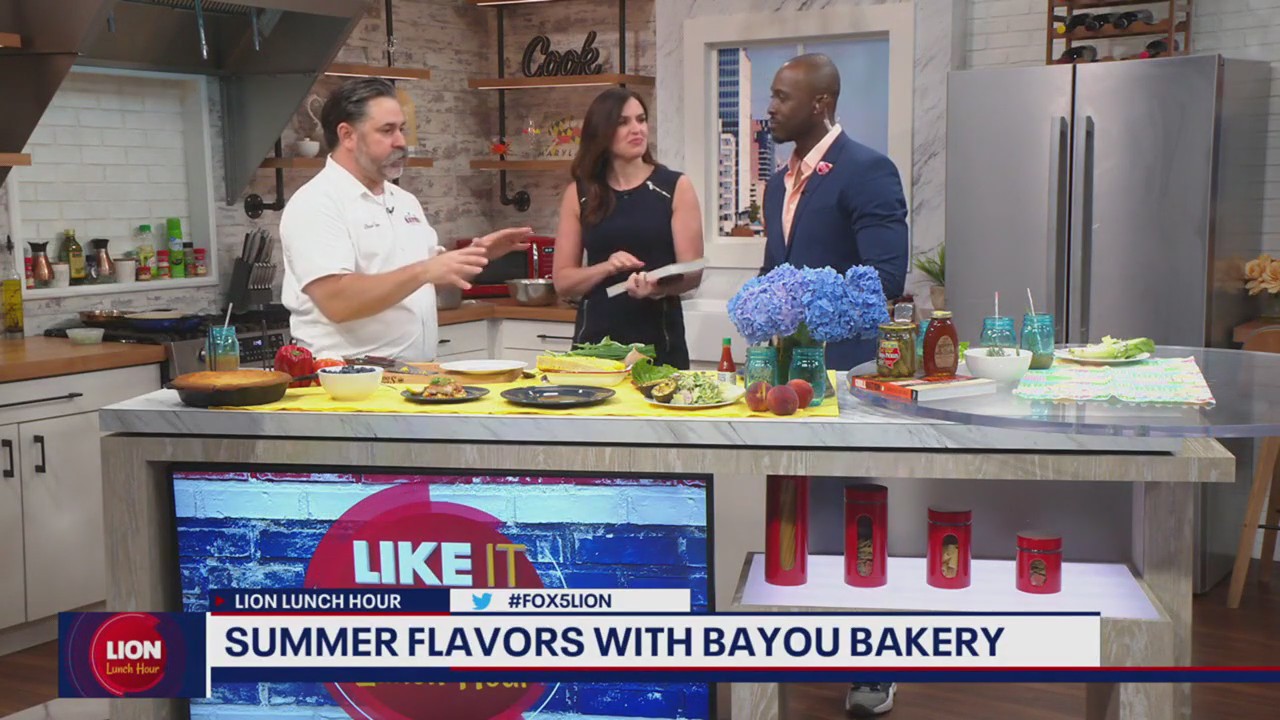 Chef David Guas swings by LION Lunch Hour and shares some recipes packed with summer flavor.