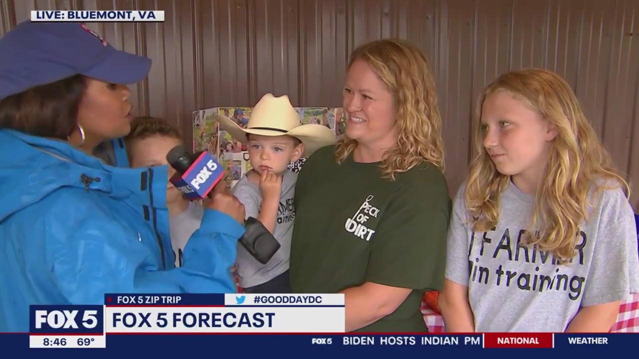 Fun with fans in Bluemont!