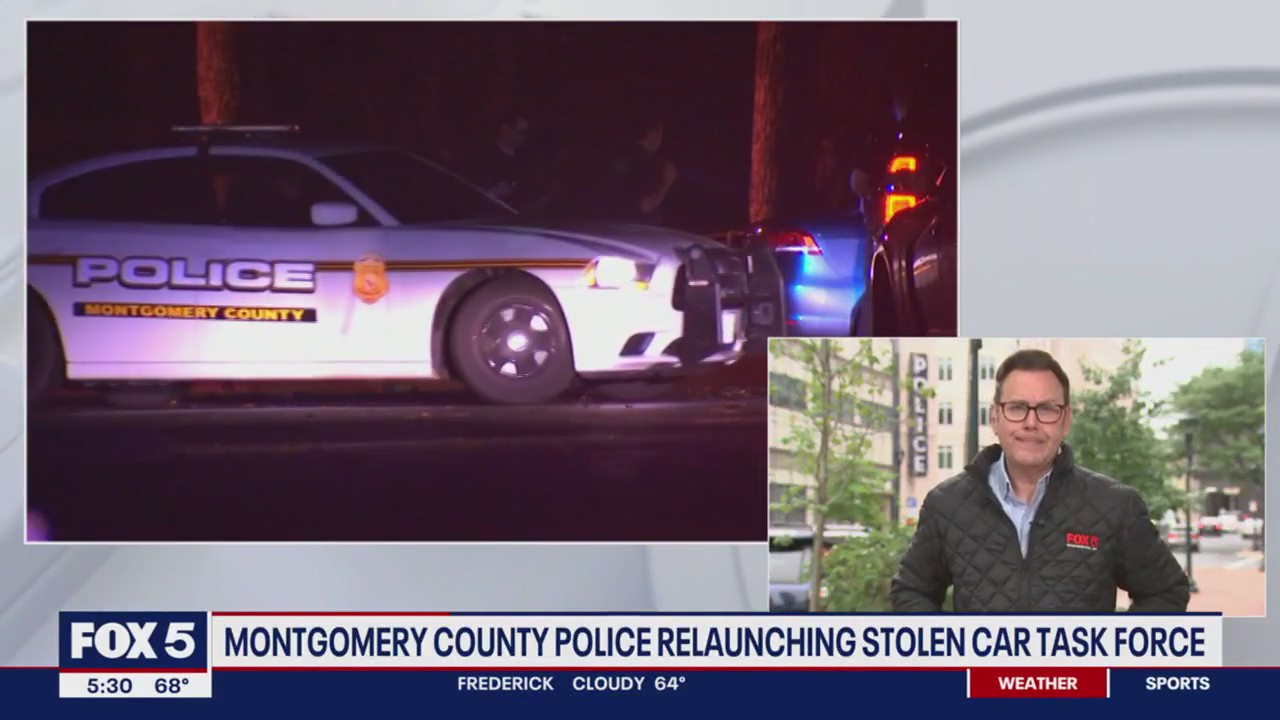 Montgomery County police relaunching stolen car task force | FOX 5 DC