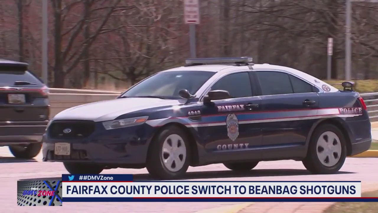 Fairfax County Police switch to beanbag shotguns