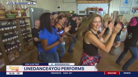 Fun with LineDance4You in Bluemont!