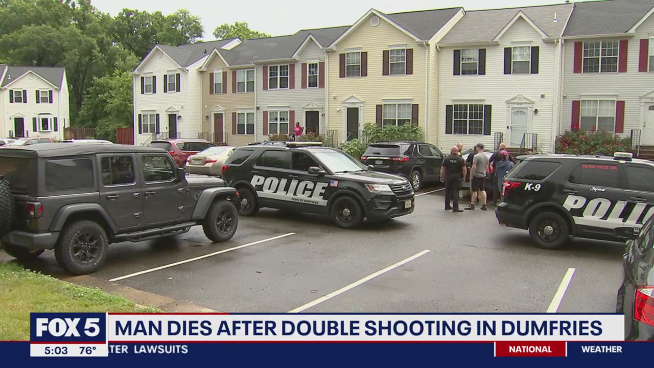 Man dies after double shooting in Dumfries | FOX 5 DC