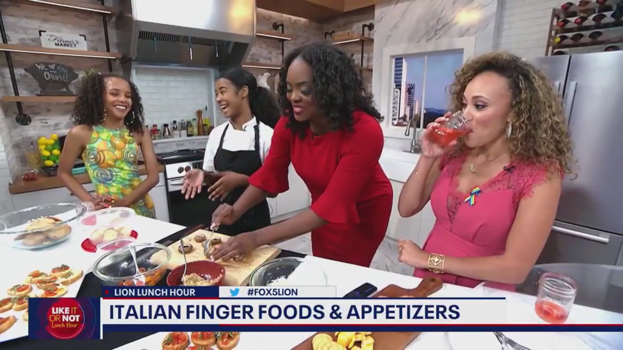 Stuffed mushrooms with Chef Hannah Surratt