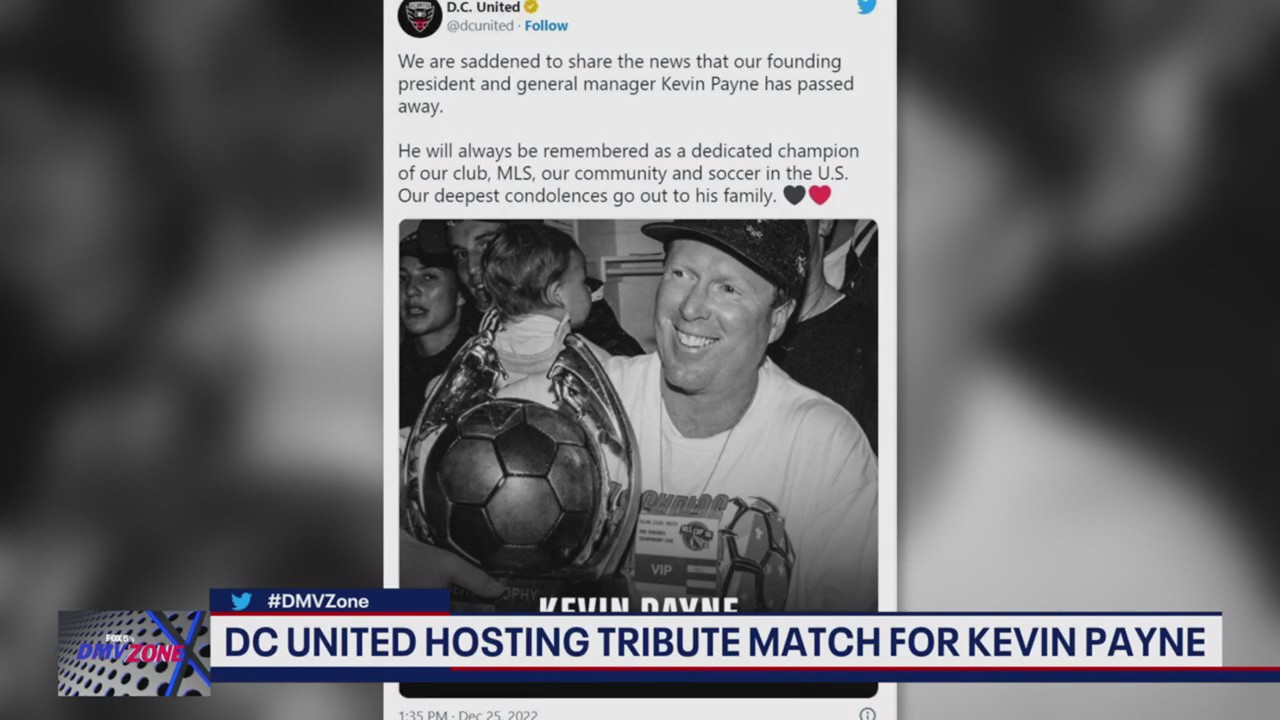 DC United hosting tribute match for Kevin Payne