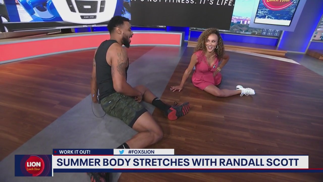 Summer body stretches with Randall Scott