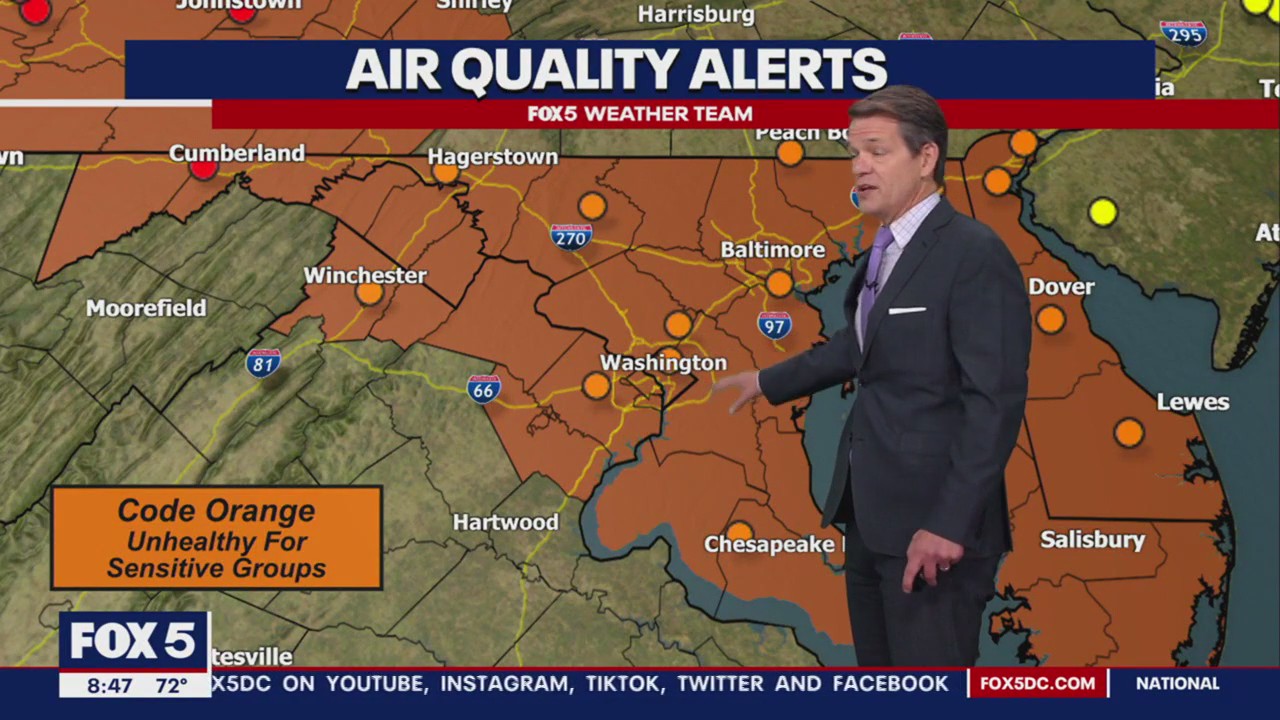 FOX 5 Weather forecast for Wednesday, June 28