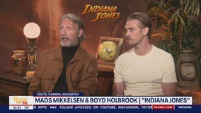 Stars of Indiana Jones and the Dial of Destiny