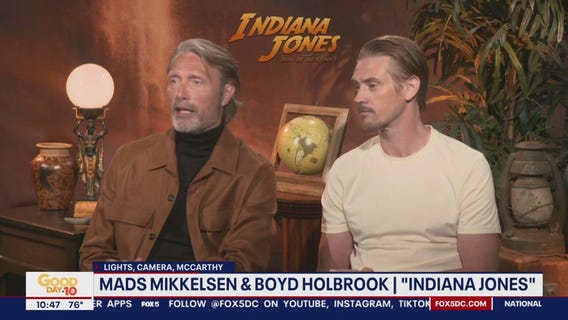 Stars of Indiana Jones and the Dial of Destiny