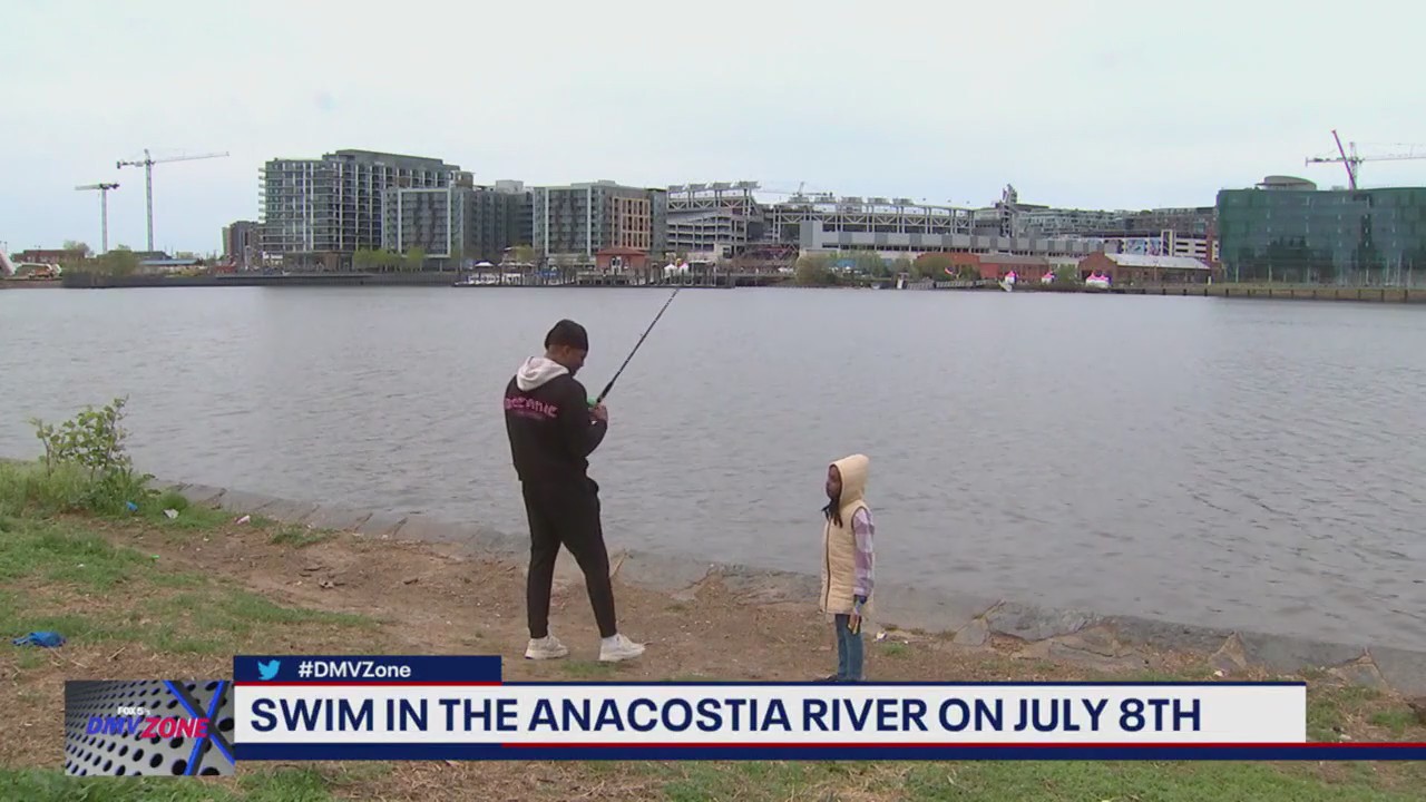 Will you be swimming in the Anacostia River on July 8th?