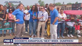 Saying goodbye from Annapolis!