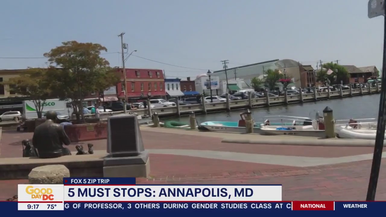 FOX 5 Zip Trip Annapolis: 5 Must Stops
