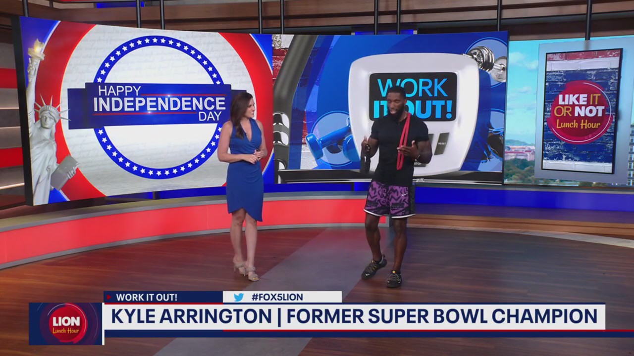 Easy travel friendly workout with resistance bands