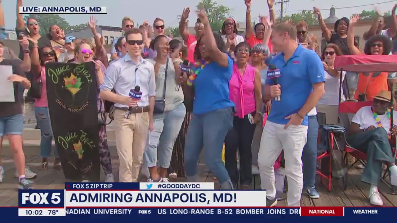 Fun with fans in Annapolis