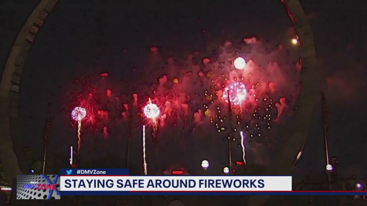 Staying safe around fireworks