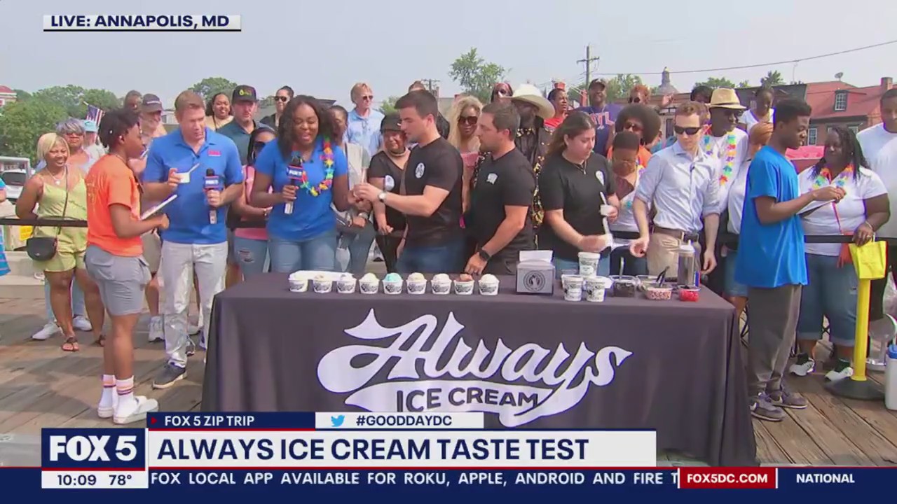 Always Ice Cream Taste Test | FOX 5 DC