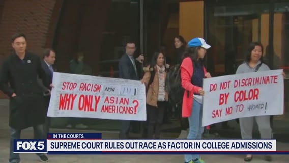 Supreme Court rules out race as factor in college admissions
