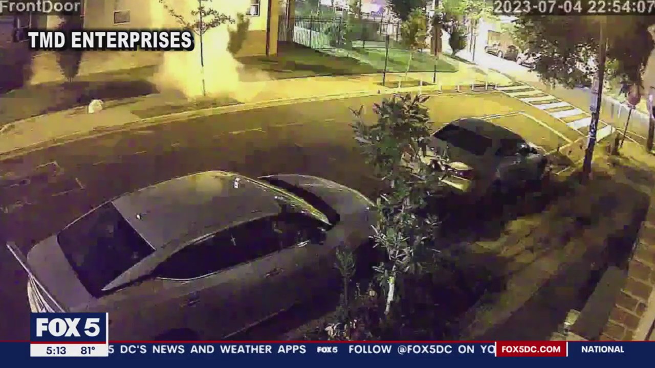 Explosion in Southeast DC neighborhood caught on camera; no injuries ...