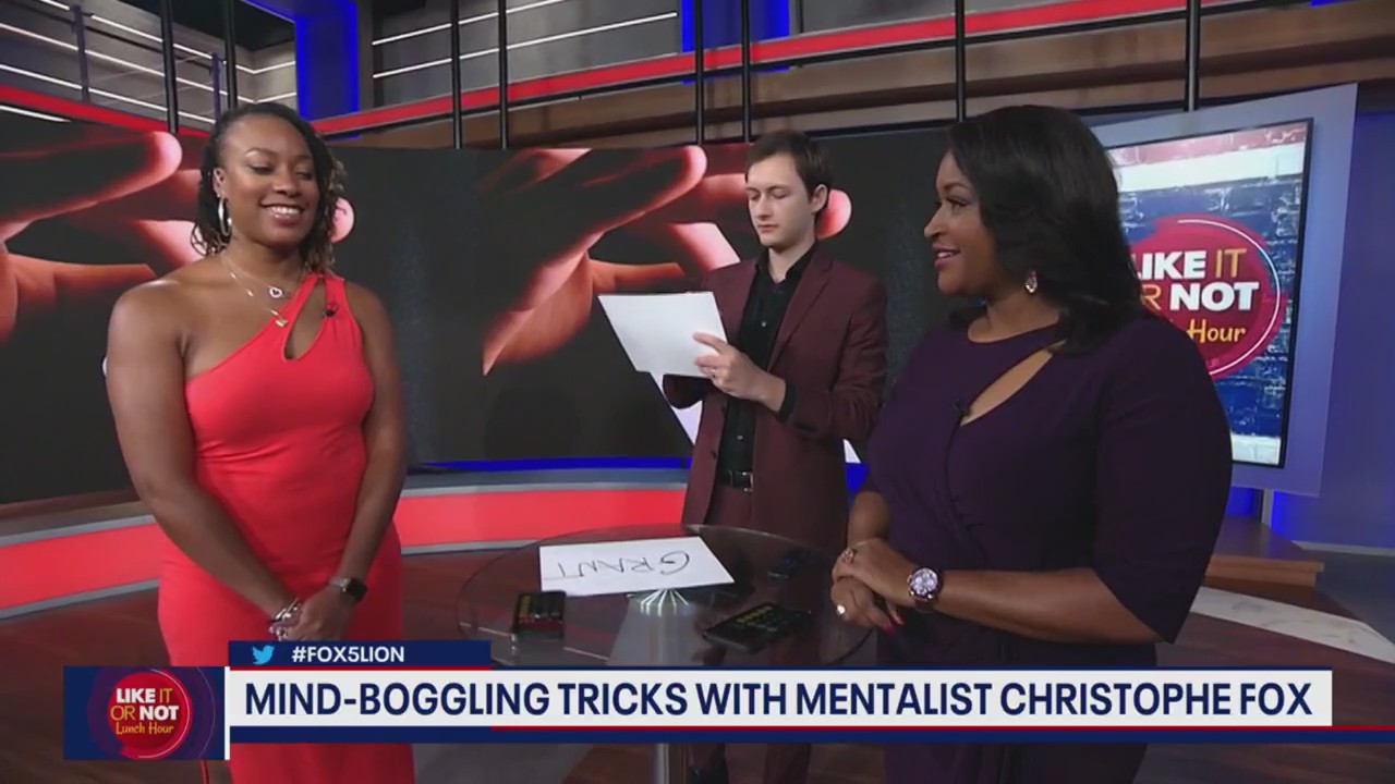 Celebrity Mentalist Christophe Fox!