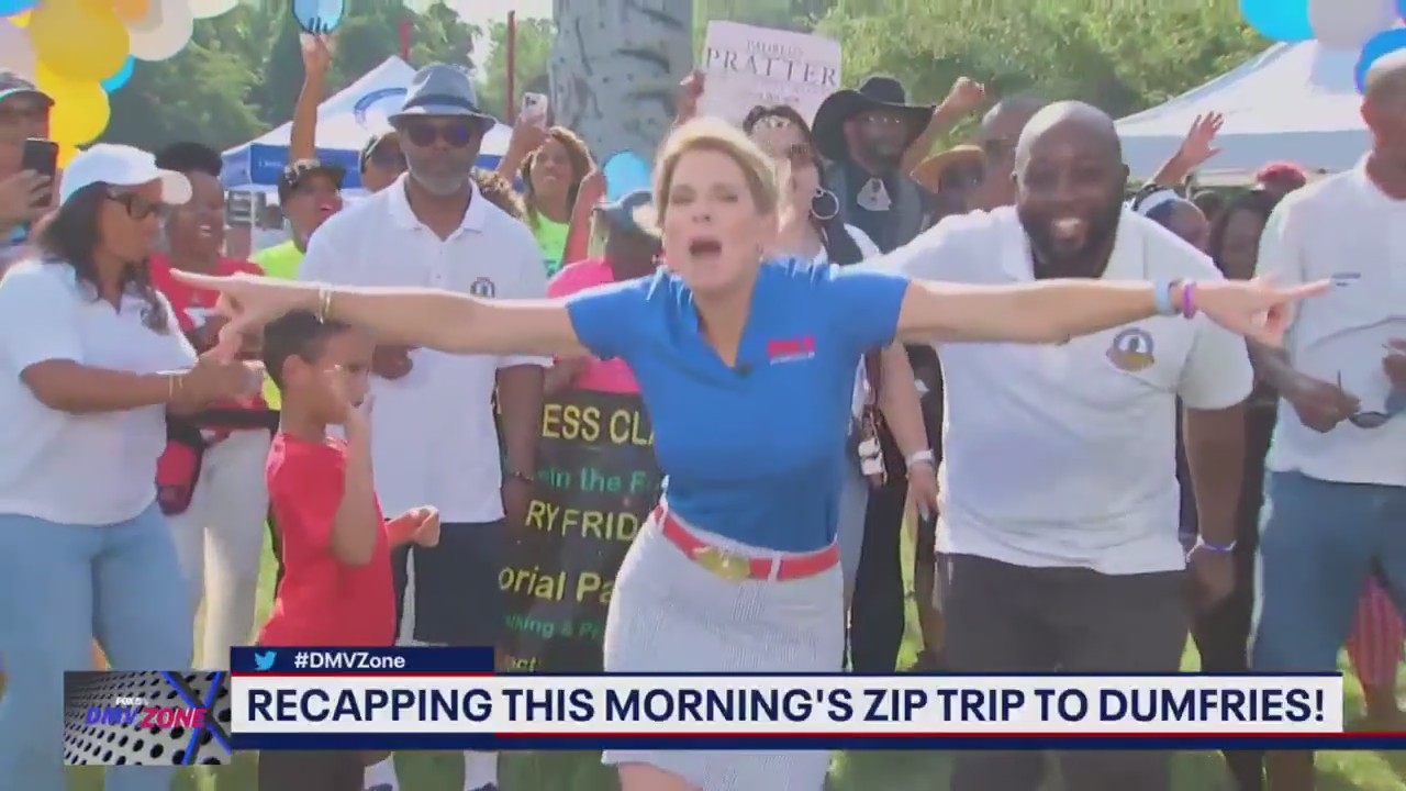 FOX 5 Zip Trip in Dumfries!